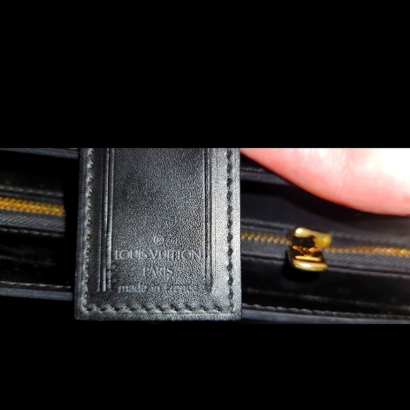 Louis Vuitton Professional Riviera Epi Black Bag DATE STAMPED MI0916 w/COA - Picture 3 of 13